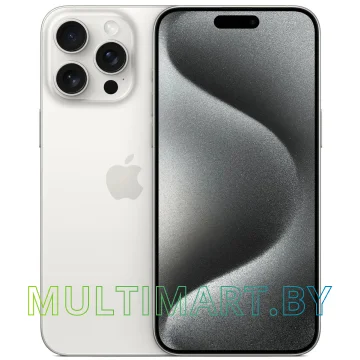 Смартфон Apple iPhone 15 Pro Max 512GB (белый титан)